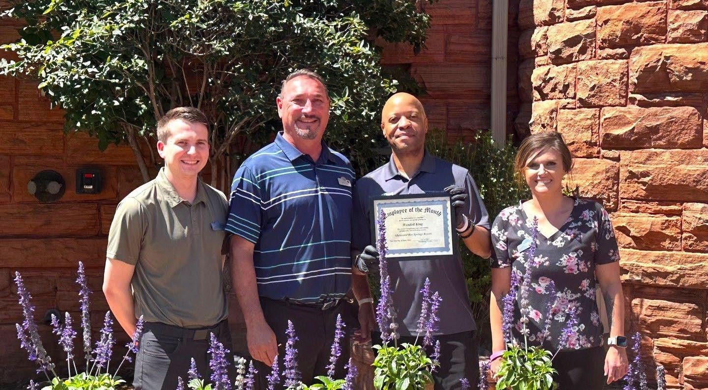 Wendell King, June Employee of the Month at Glenwood Hot Springs Resort
