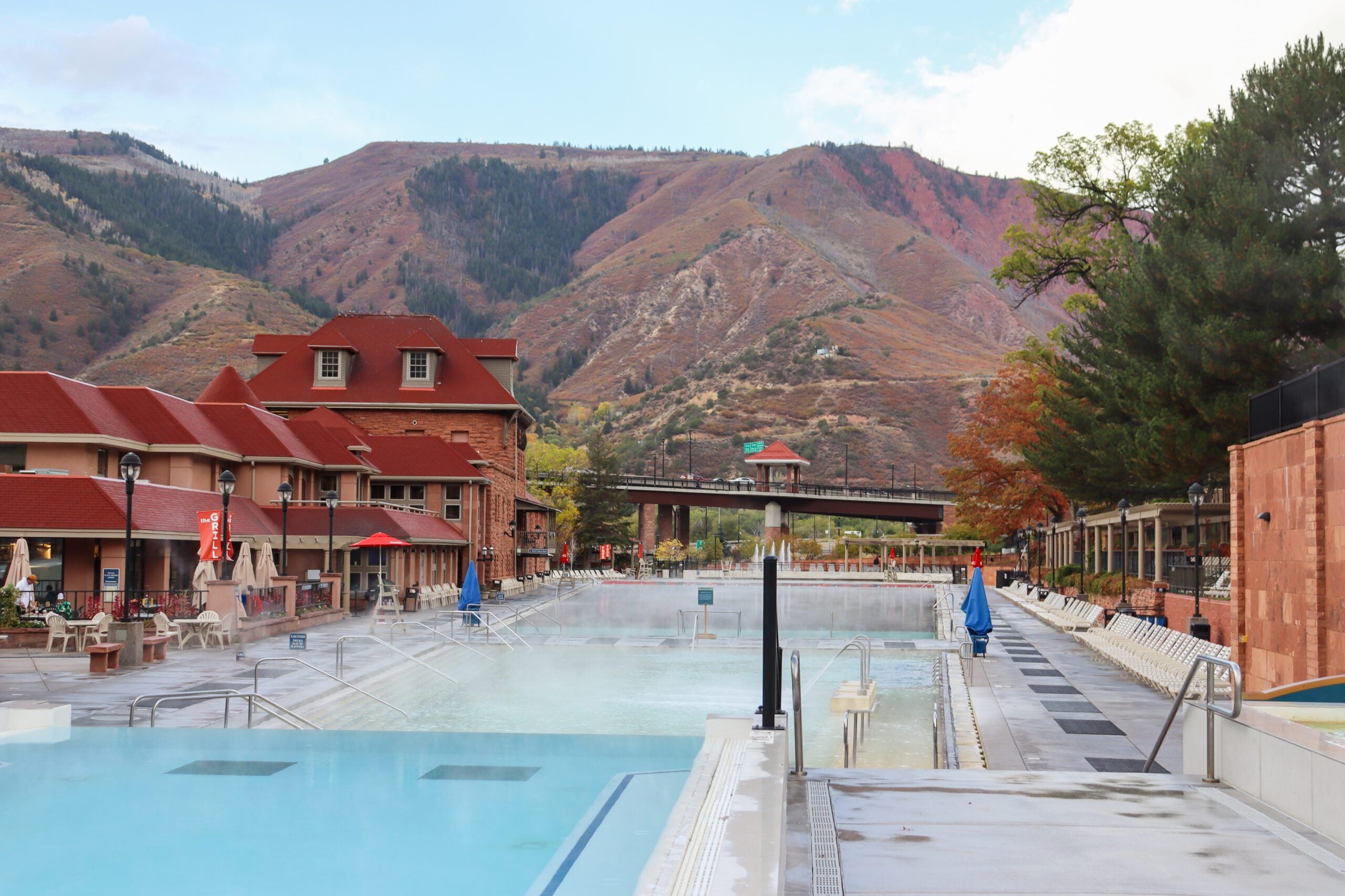 The Grand Pool and Historic Bathhouse at Glenwood Hot Springs Resort