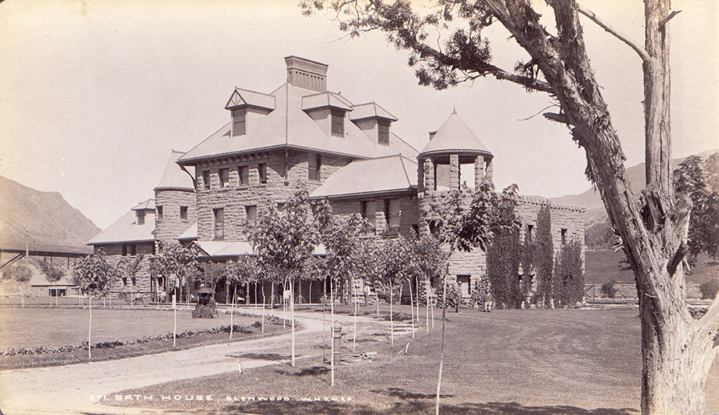 Historic Stone Bath House at Glenwood Hot Springs Resort