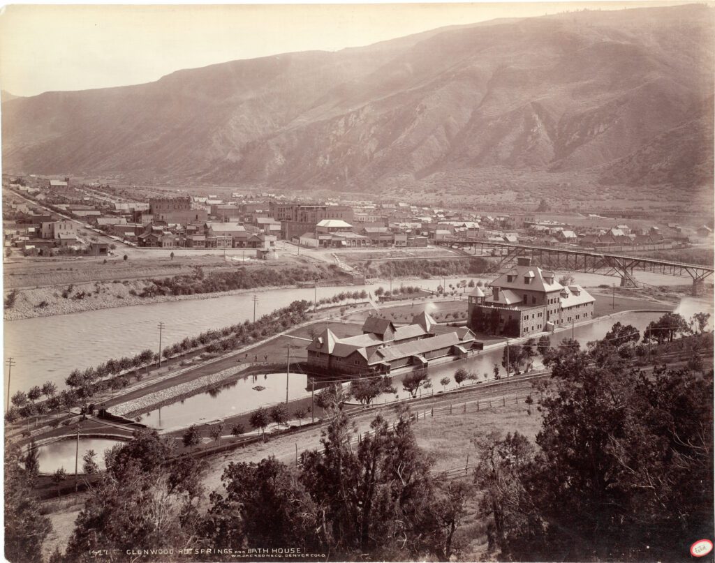 Historic Stone Bath House at Glenwood Hot Springs Resort