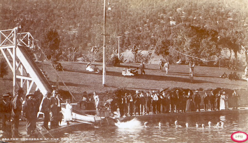 Historic Toboggan Slide at Glenwood Hot Springs Resort