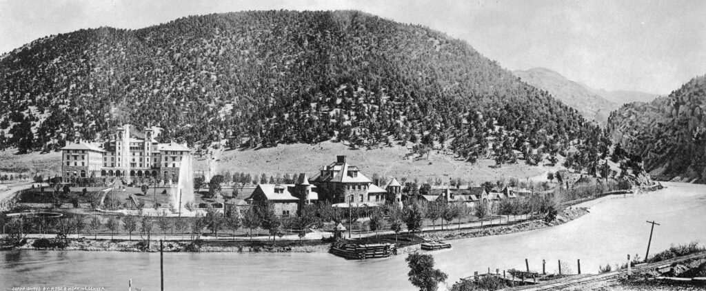 Historic Stone Bath House at Glenwood Hot Springs Resort