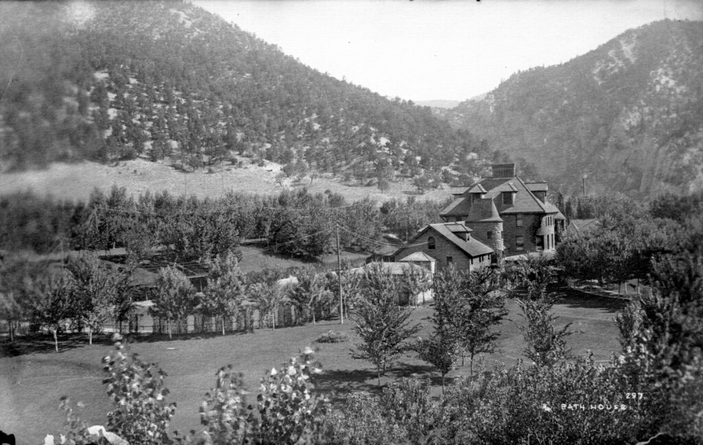 Historic Stone Bath House at Glenwood Hot Springs Resort