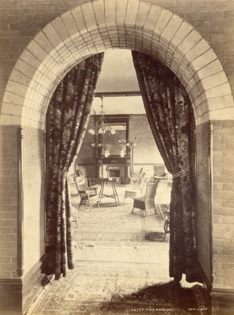 Historic Stone Bath House Parlor at Glenwood Hot Springs Resort