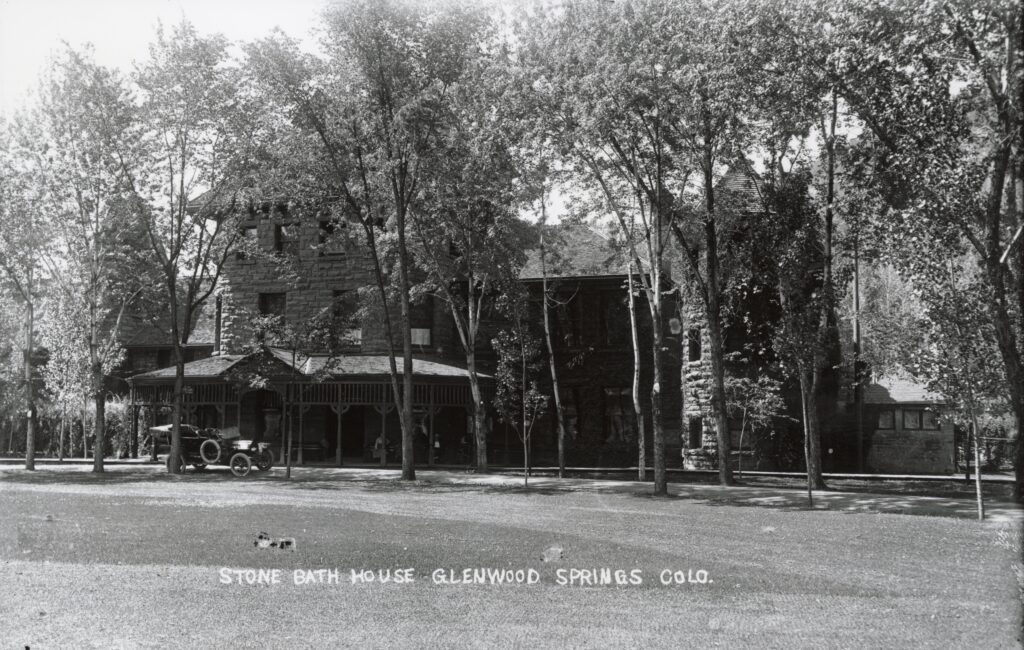 Historic Stone Bath House at Glenwood Hot Springs Resort
