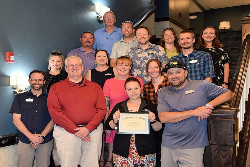 Brittany Giertz, May Employee of the Month at Glenwood Hot Springs Resort