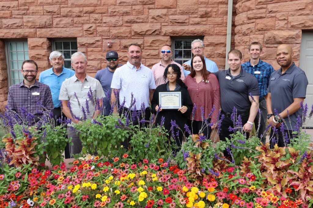 Sofia Castro, August 2025 Employee of the Month at Glenwood Hot Springs Resort