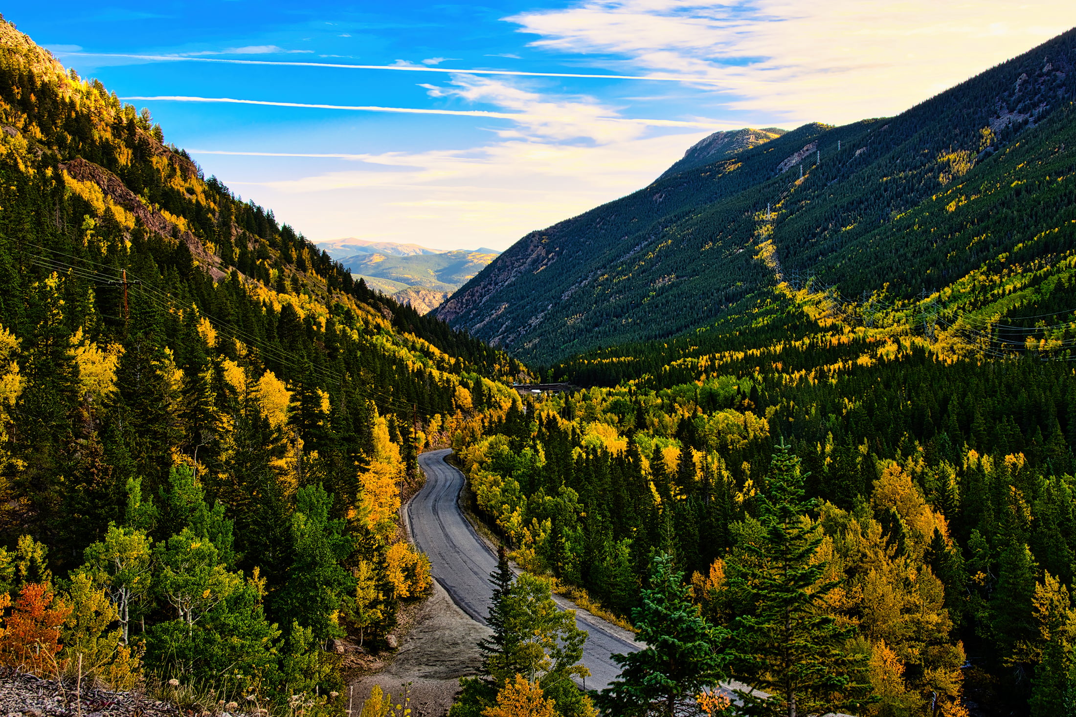 Fall Colors on Guanella Pass, East of Glenwood Hot Springs Resort