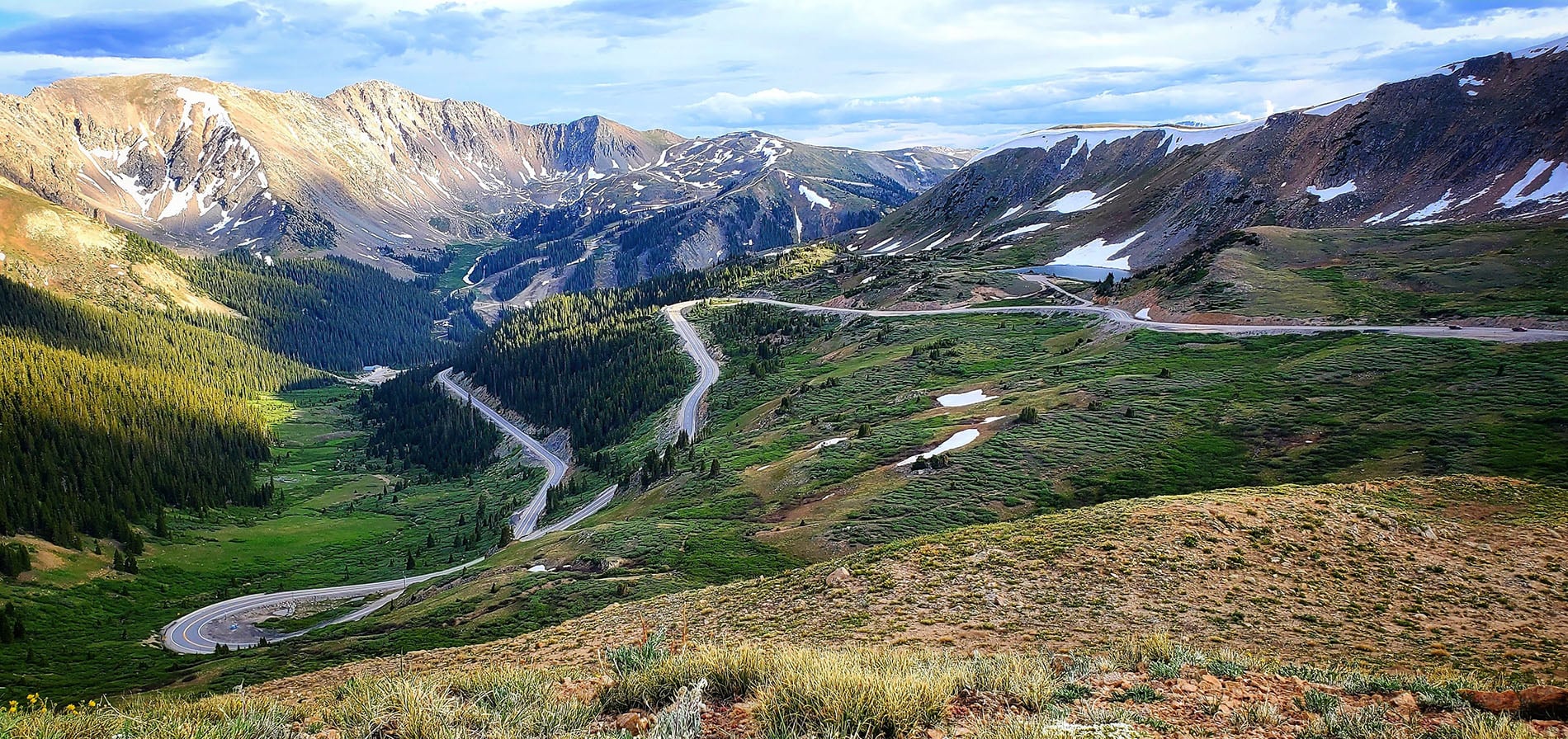 Loveland Pass near Glenwood Hot Springs Resort