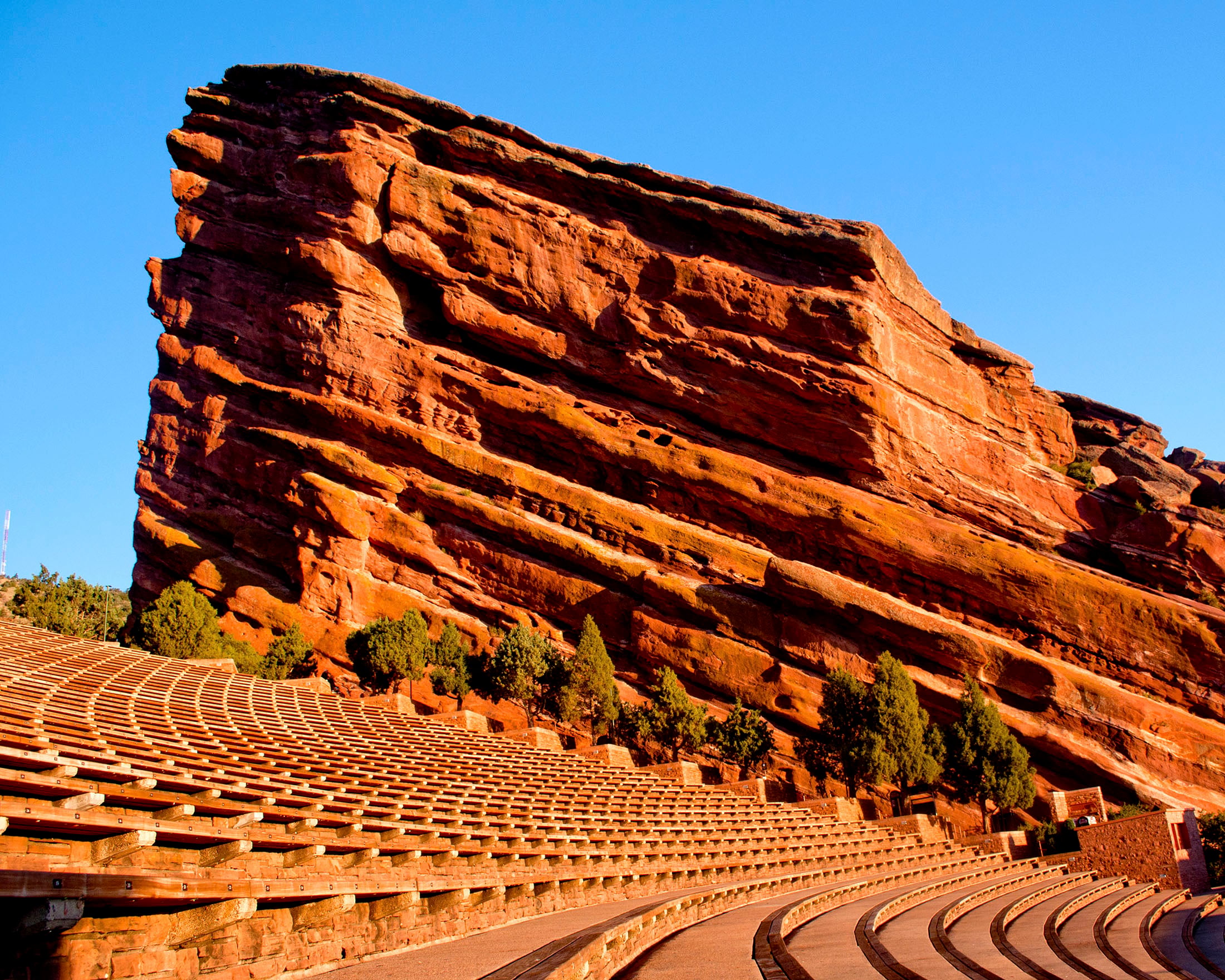 Red Rock Amphitheater near Denver, Colorado