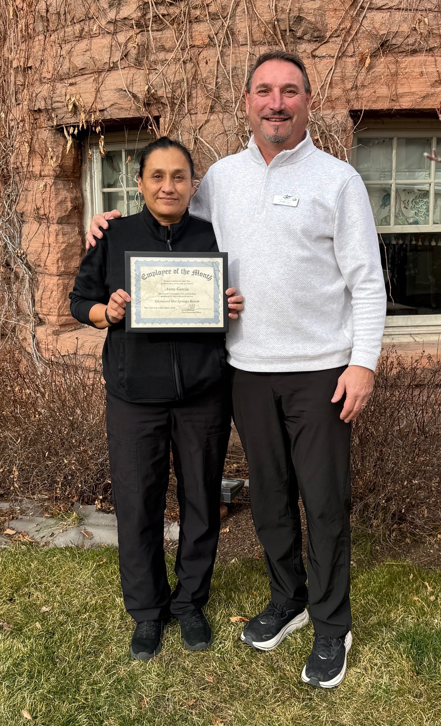 Anna Garcia, Glenwood Hot Spring Resort's Employee of the Month