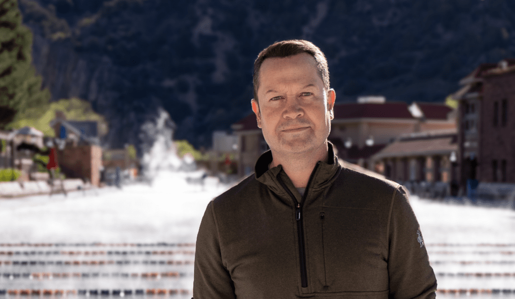 Doug Hayes, CEO of Glenwood Hot Springs Resort